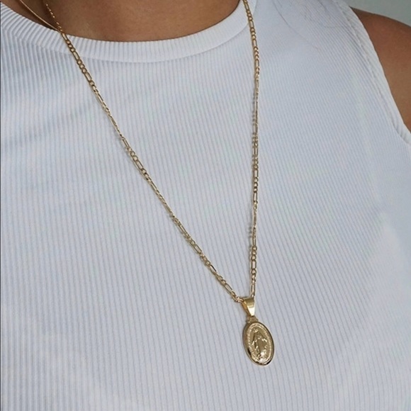 Virgin Mary Pendant Necklace | Poshmark